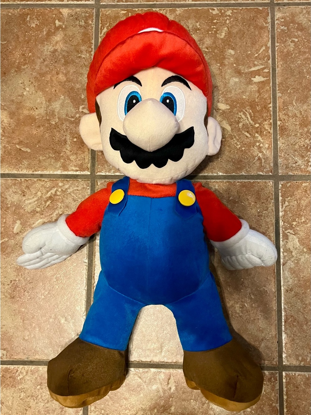Nintendo Red & Blue Mario Plush Character